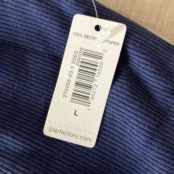 Gap Factory Ribbed Racerback Support Tank - Picture 3 of 5